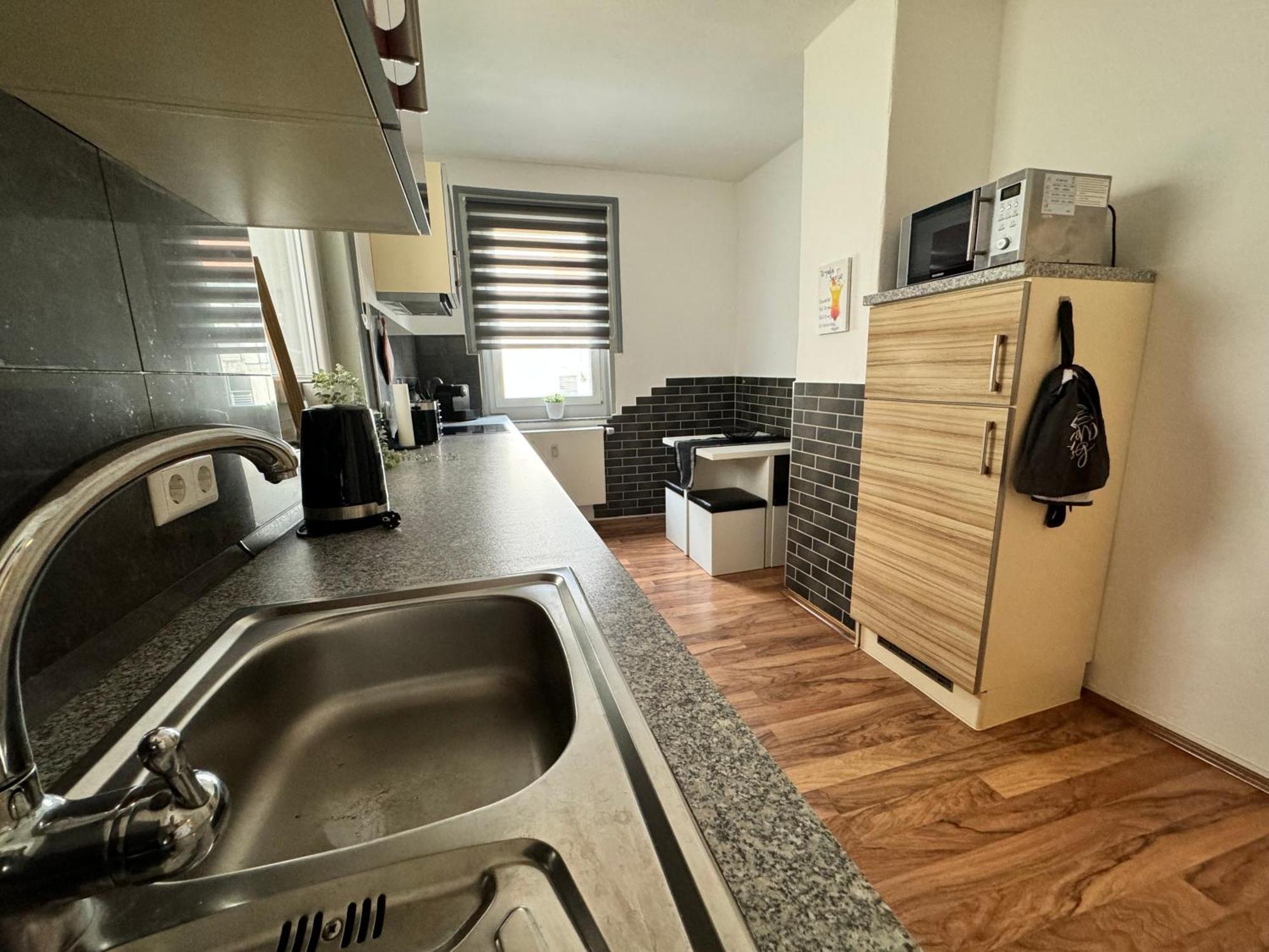 "City Chic Apartment" Im Gassen Gefluester 施韦比施哈尔 外观 照片